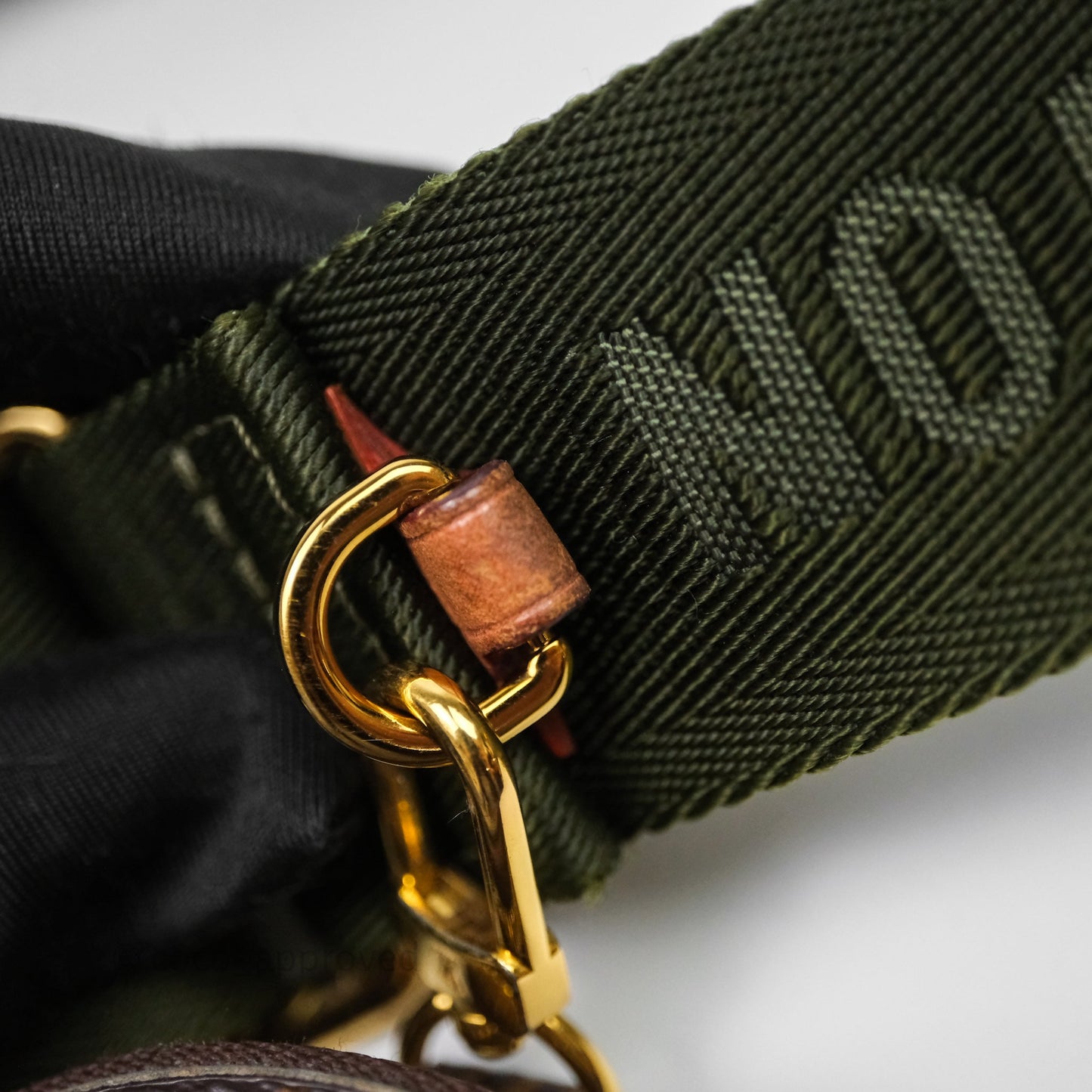 Louis Vuitton Multi Pochette Accessories Khaki Monogram Canvas