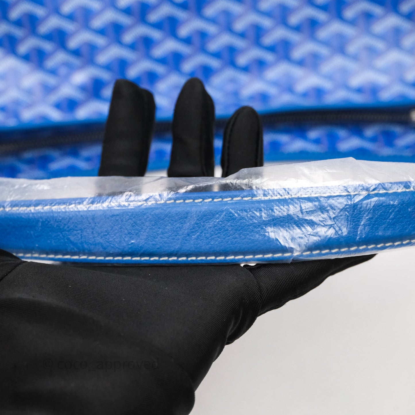Goyard Bohème Hobo Bag Bleu Ciel Goyardine Canvas