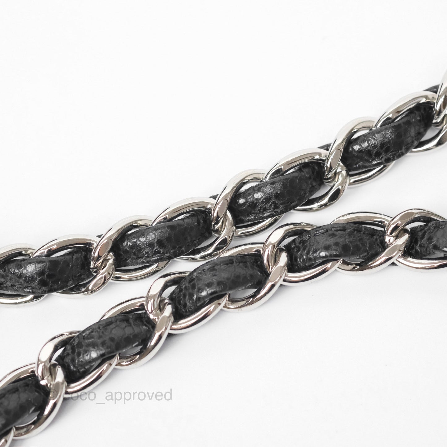 Chanel Maxi Single Flap Quilted Black Caviar Silver Hardware