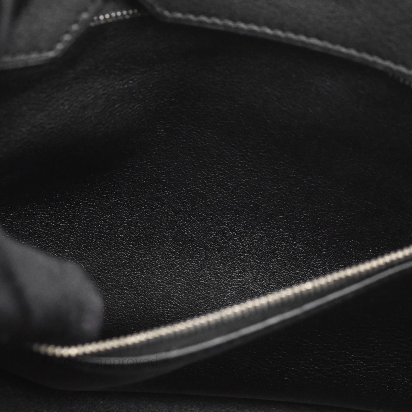 Hermès Birkin 30 Noir 89 Evergrain Palladium Hardware