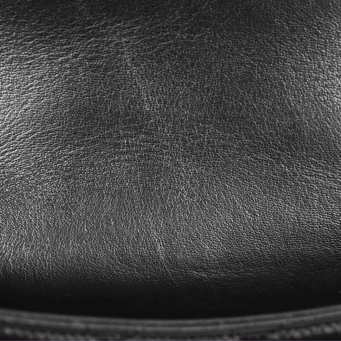 Chanel CC Chain Shoulder Bag Black Shiny Aged Calfskin
