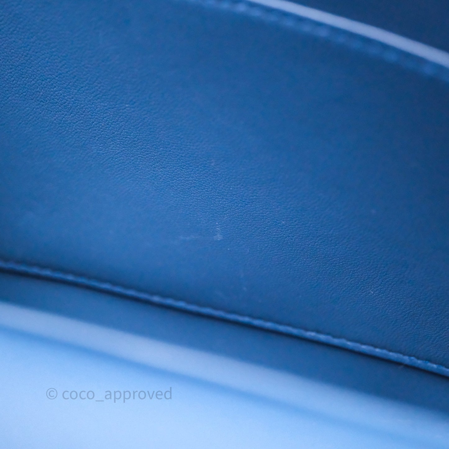 Hermès Cherche-Midi R2 Bleu Agate Epsom Palladium Hardware