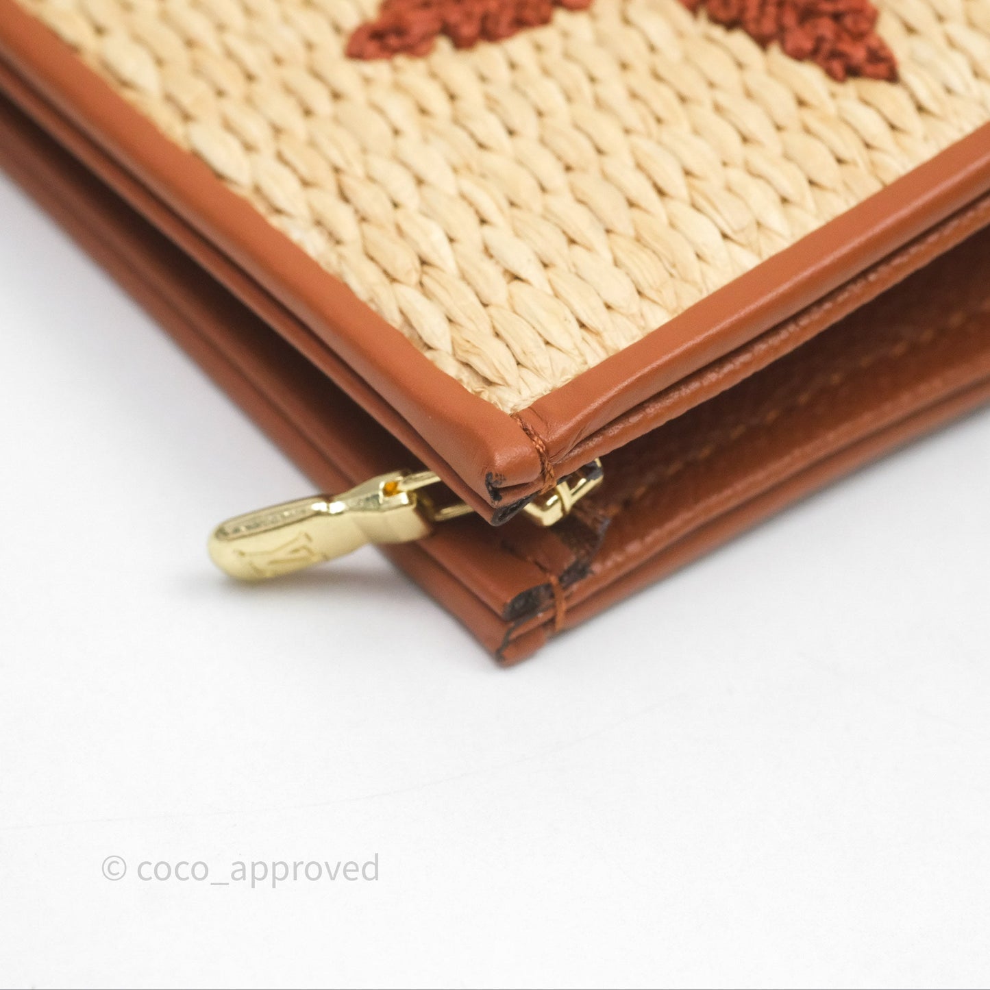 Louis Vuitton Raffia Monogram Giant Toiletry Pouch 26 Tan