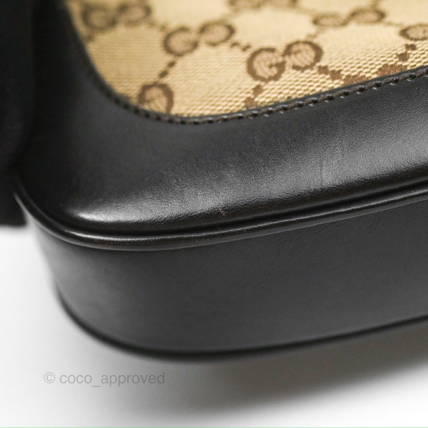 Gucci Vintage Jackie Shoulder Bag Beige/Brown GG Supreme Canvas
