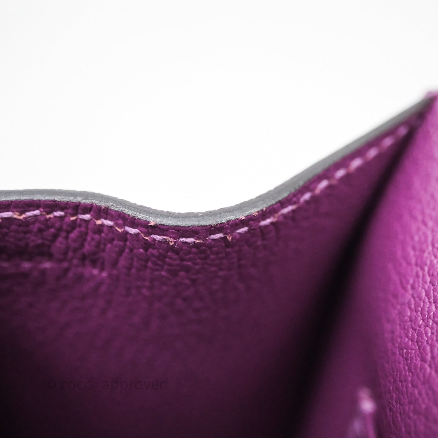 Hermes Clic H Bag Anemone P9 Veau Evercolor Palladium Hardware