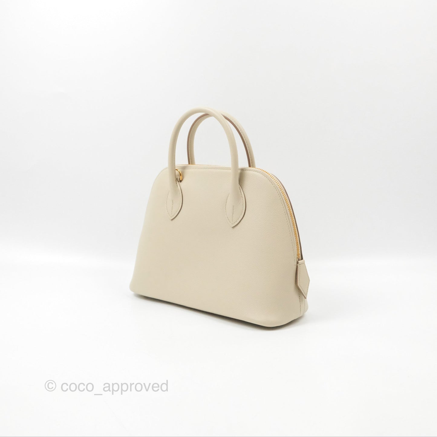 Hermès Bolide 1923 25 Beton Evercolor Gold Hardware