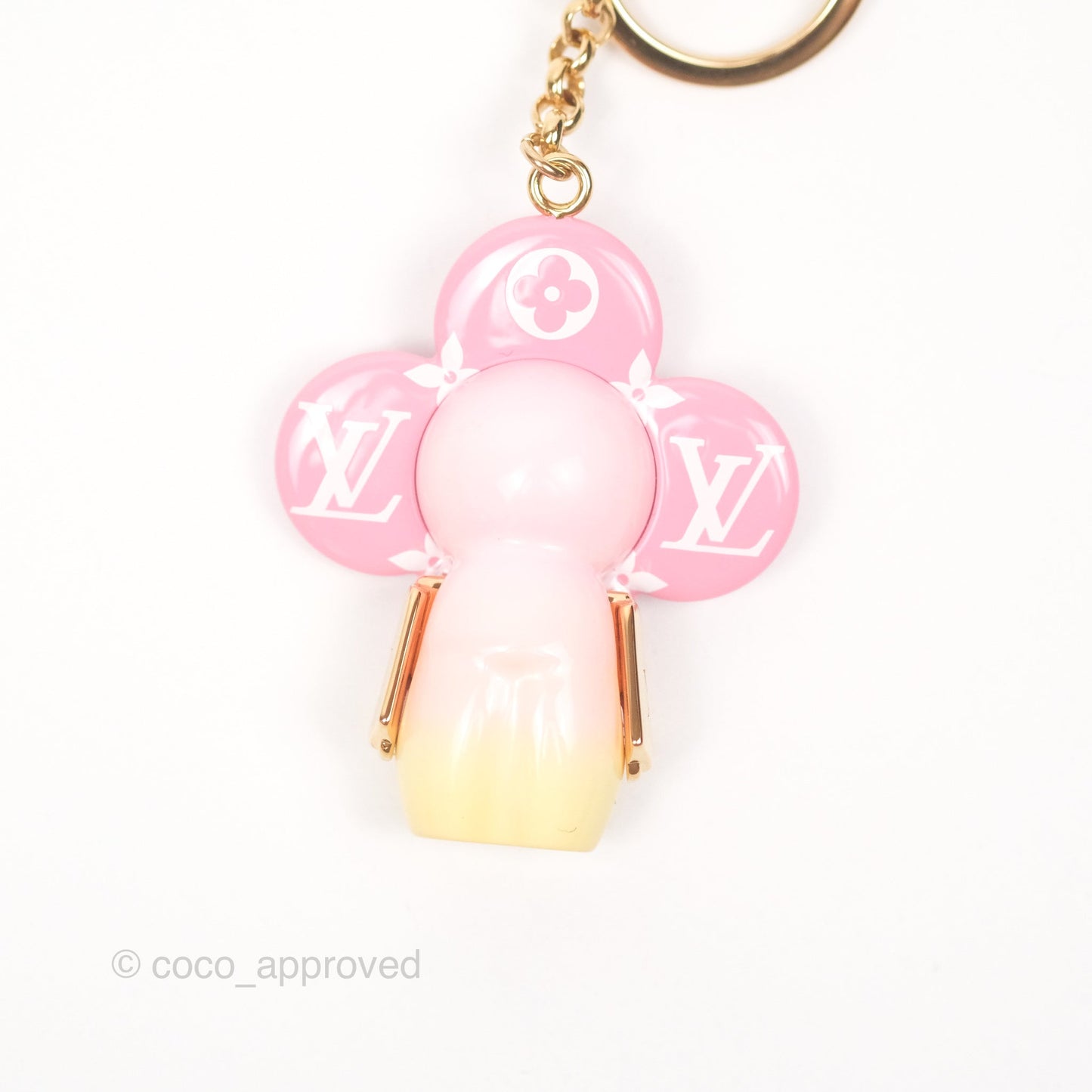 Louis Vuitton Vivienne Bag Charm Pink Monogram
