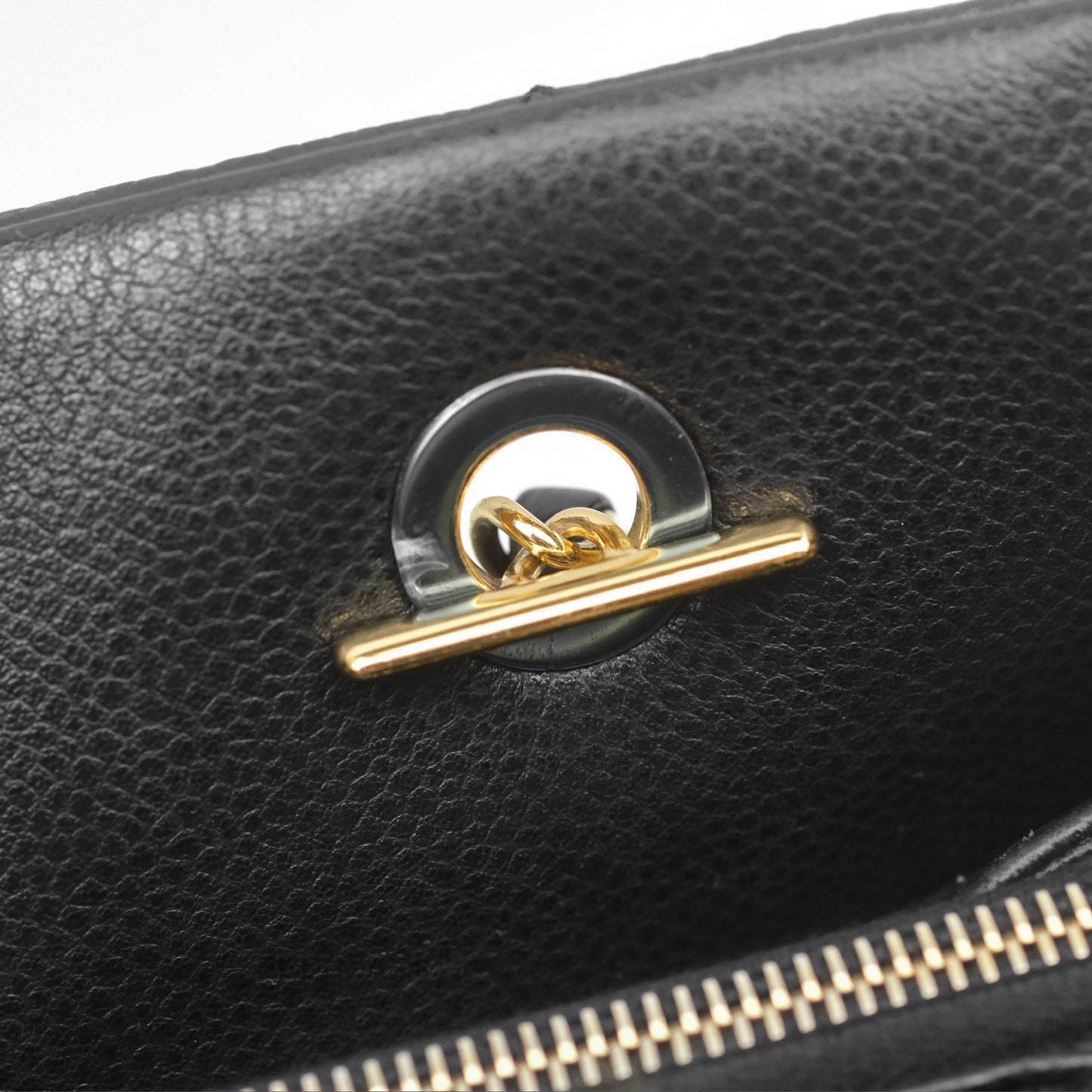 Chanel Quilted Caviar Leather Timeless CC Soft Shopping Tote Bag Black