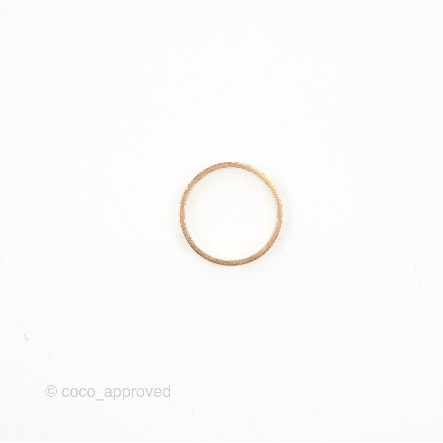 Cartier Love Band Ring Pink Gold