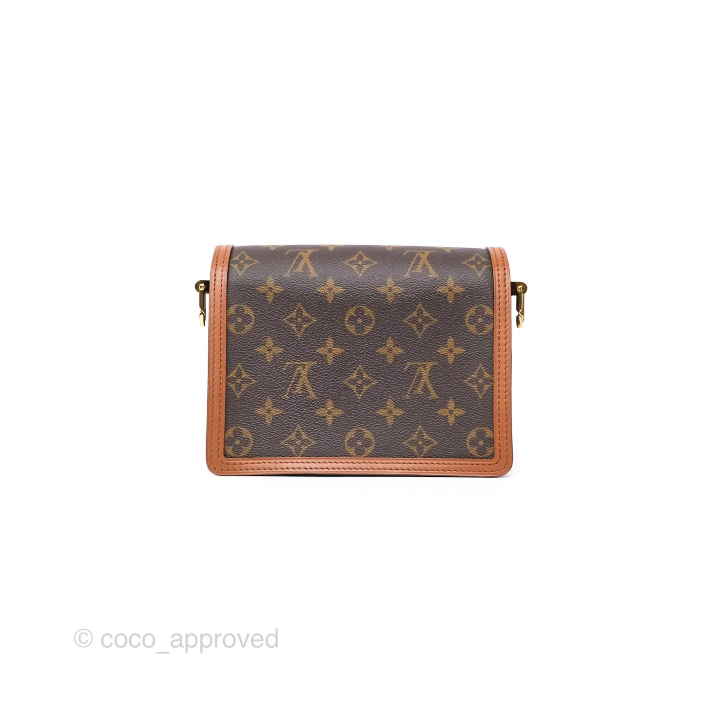 Louis Vuitton Mini Dauphine Monogram Tan Calfskin