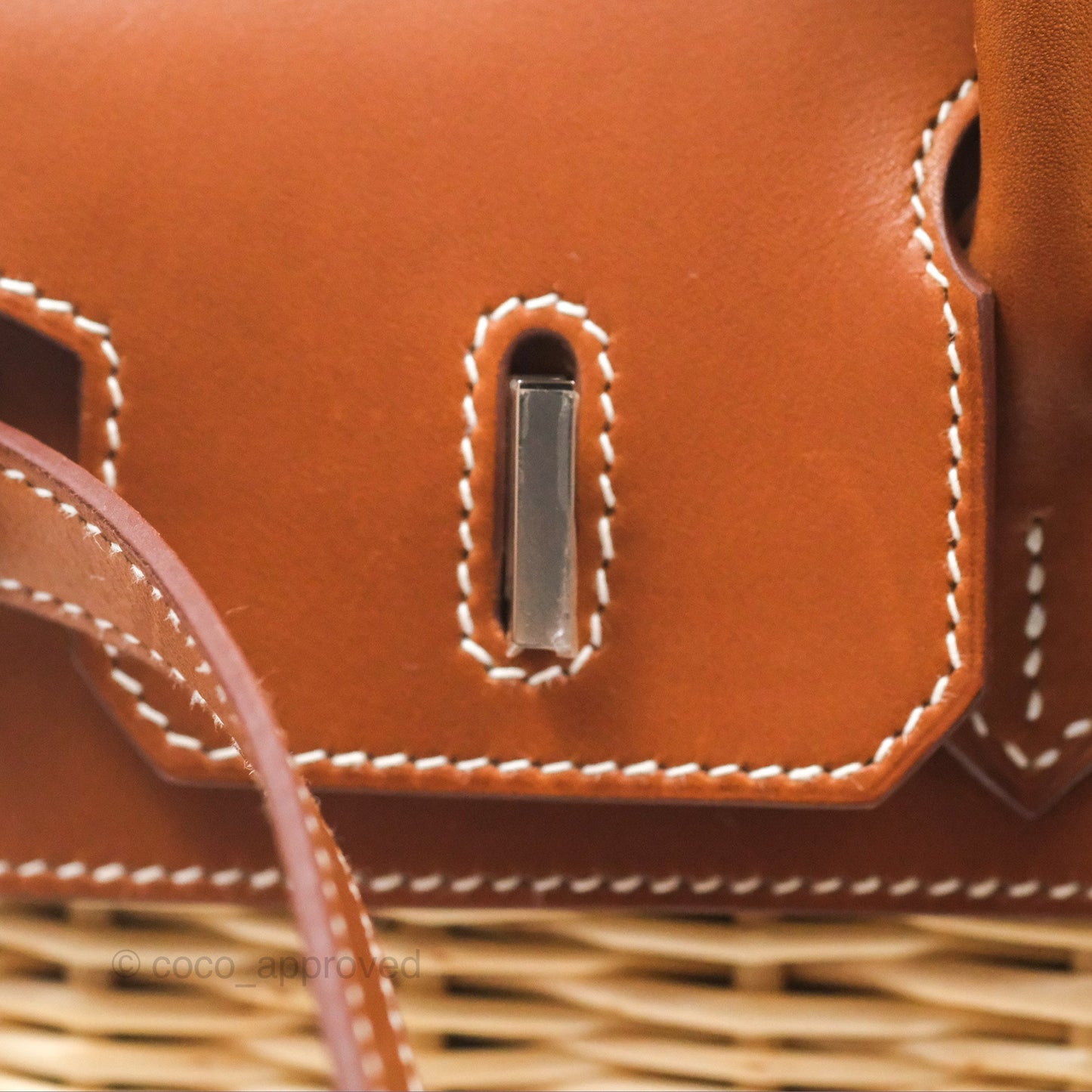 Hermès Birkin Picnic 25 Osier/ Barenia Naturel 27/ Fauve 34 Palladium Hardware