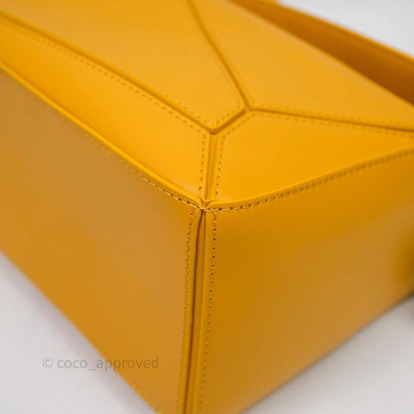 Loewe Small Puzzle Bag Sunflower With Logo Strap