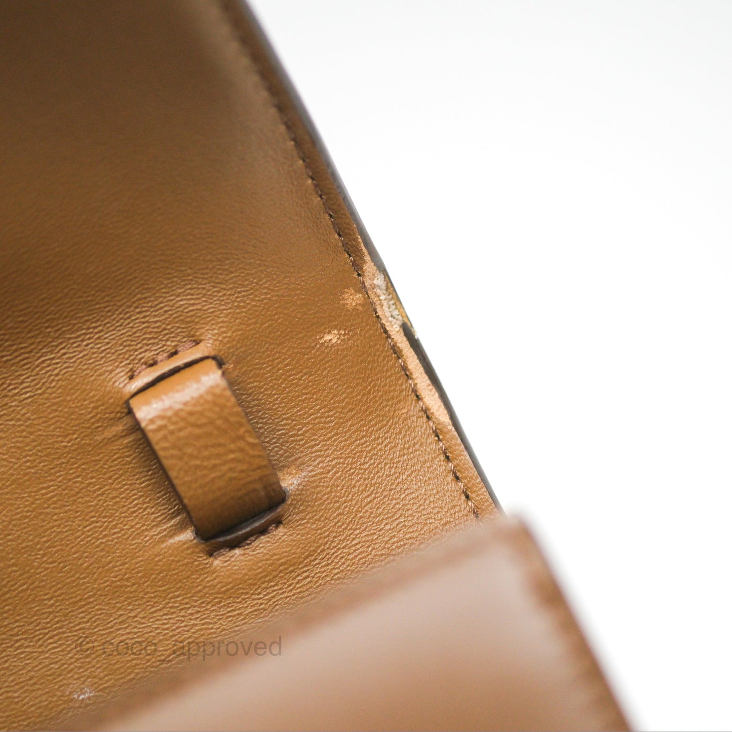 Celine Teen Classic Box Flap Caramel Box Calfskin