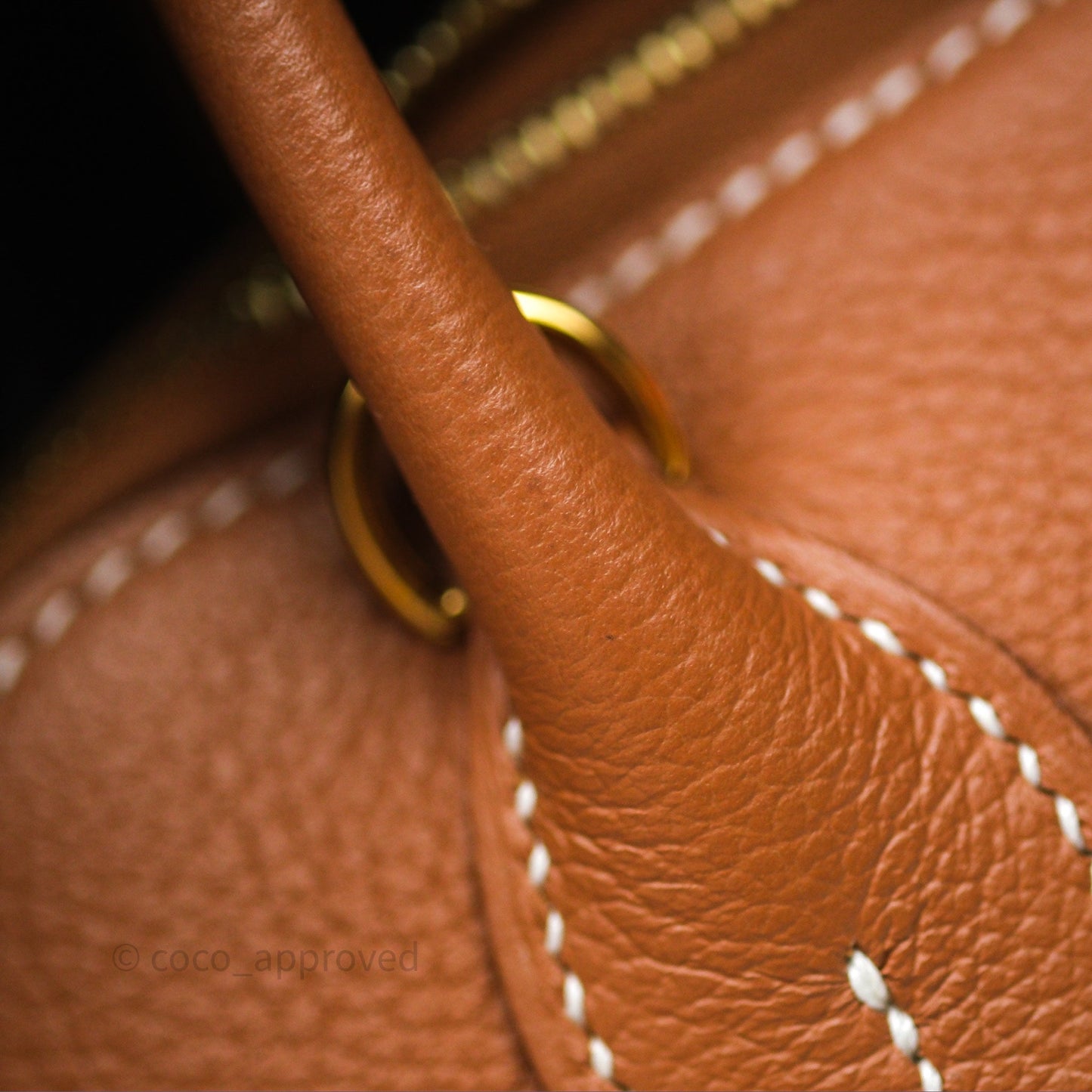 Hermès Bolide Mini 1923 Gold 37 Evercolor Gold Hardware