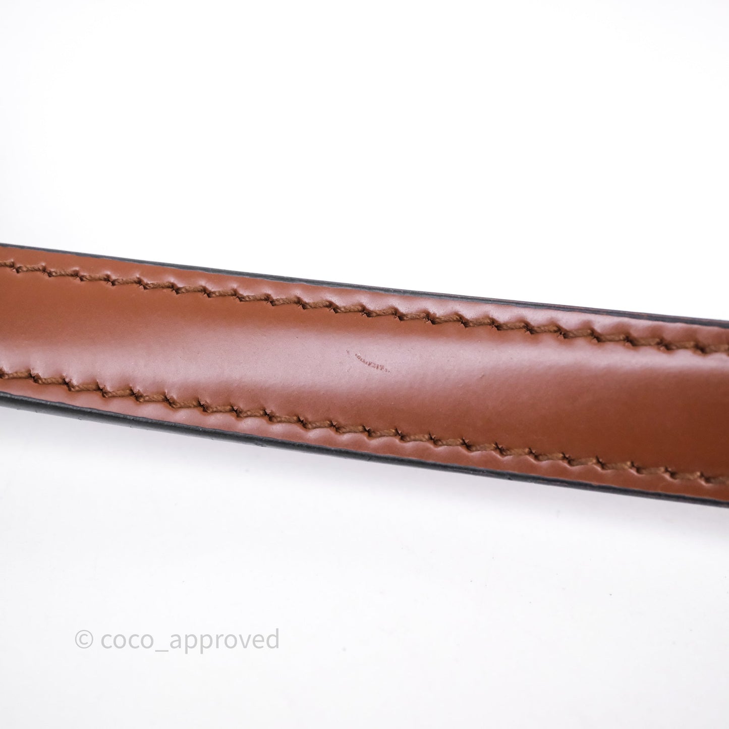 Prada Cleo Brushed Leather Shoulder Bag Brown