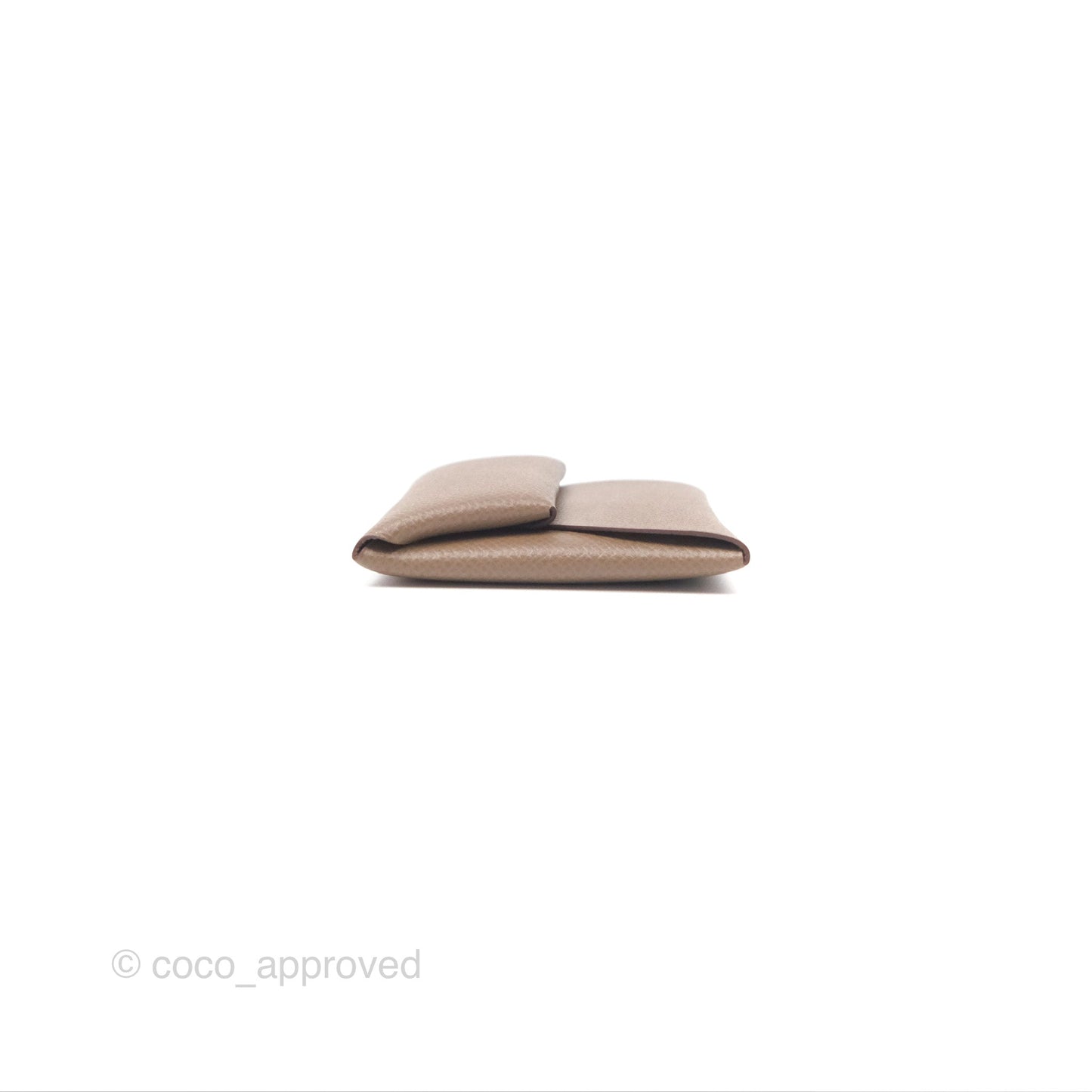 Hermès Bastia Coin Purse Etoupe