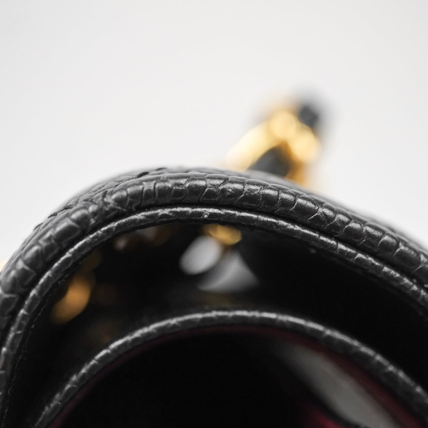 Chanel Classic Medium Flap Quilted Black Caviar Gold Hardware