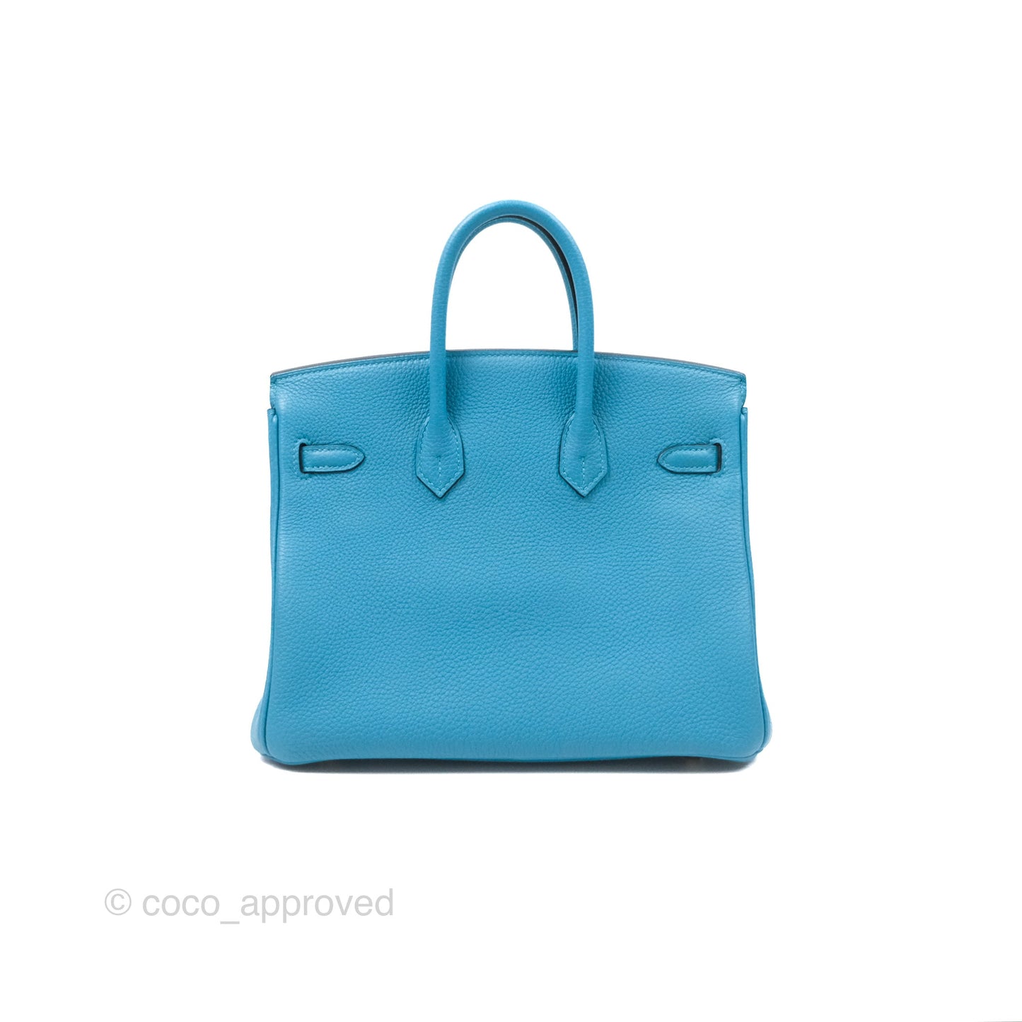 Hermès Birkin 25 Bleu Turquoise Togo Gold Hardware
