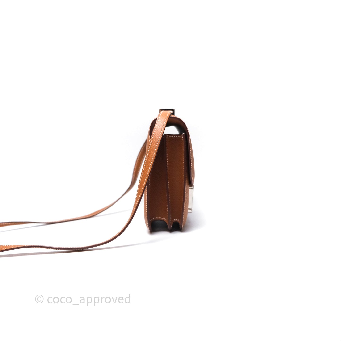 Hermès Constance Mini 18 Gold Epsom Palladium Hardware