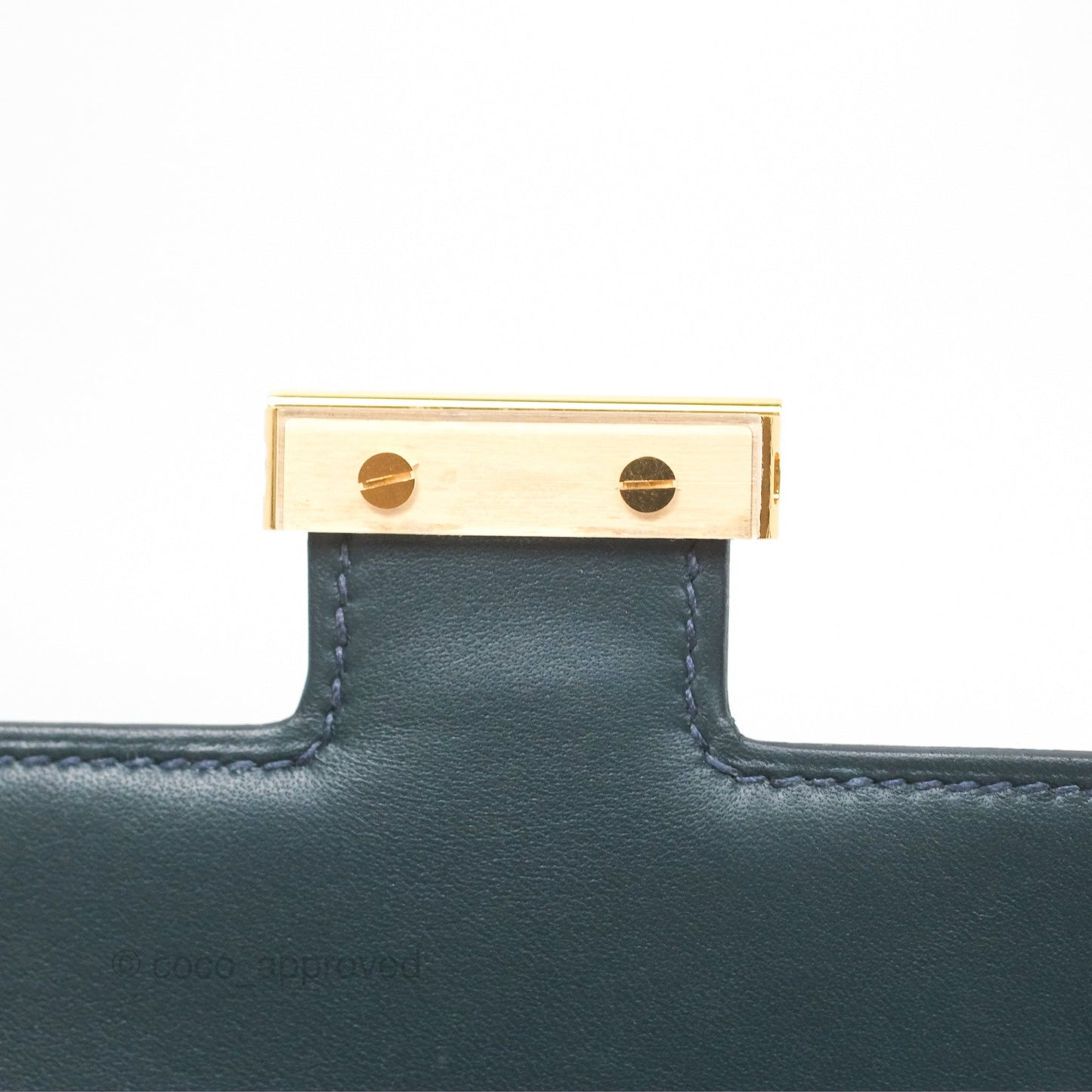 Hermès Constance Mini 18cm Veau Rousseau Veau Monsieur Gold Hardware