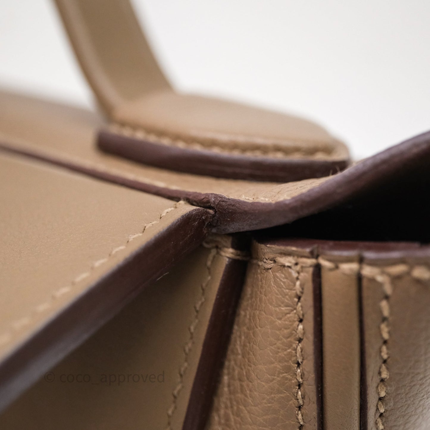 Hermès 24/24 21 Mini Etoupe 18 Evercolor/Swift Gold Hardware