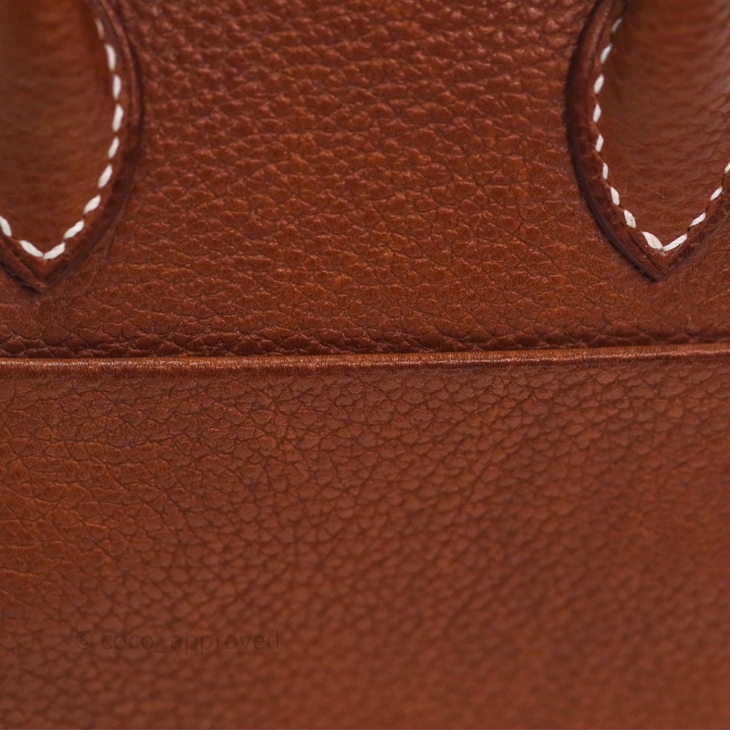 Hermès Mini Lindy 20 Fauve 34 Barenia Gold Hardware