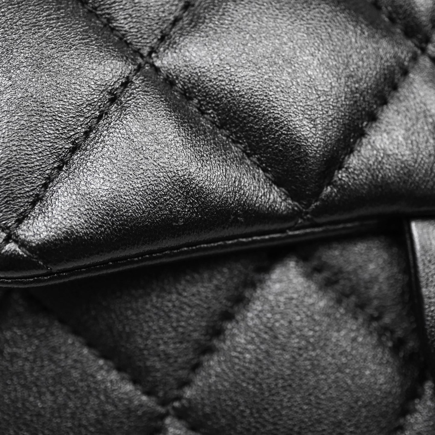 Chanel Small Funky Town Black Lambskin Aged Gold Hardware