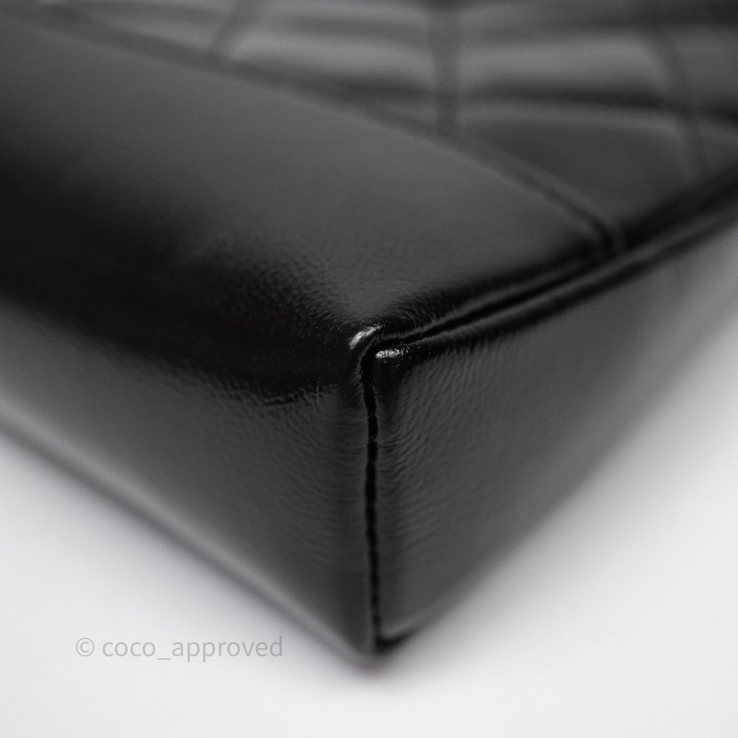 Chanel Nano 31 Black Shiny Lambskin Gold Hardware