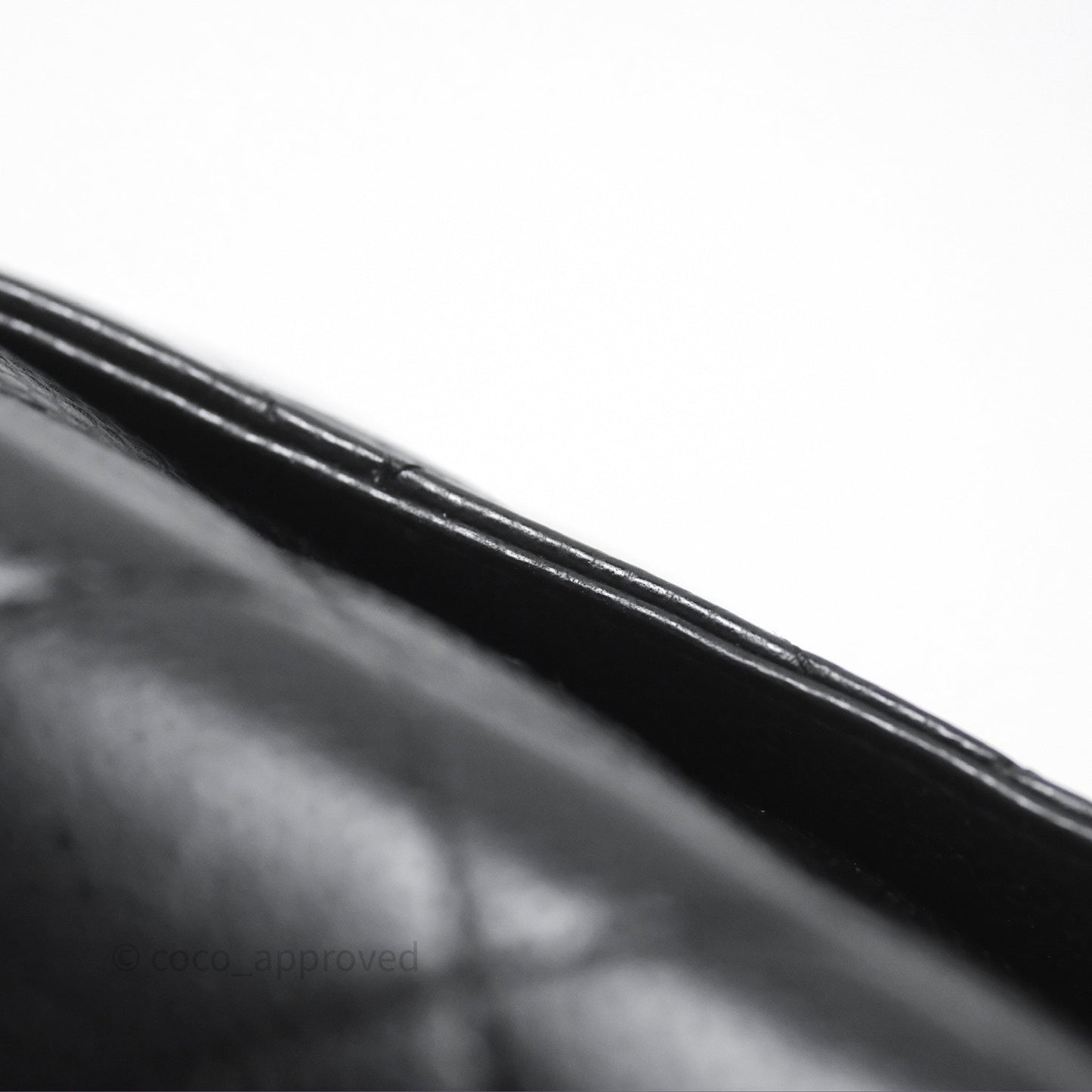 Chanel Quilted WOC Black Caviar Silver Hardware