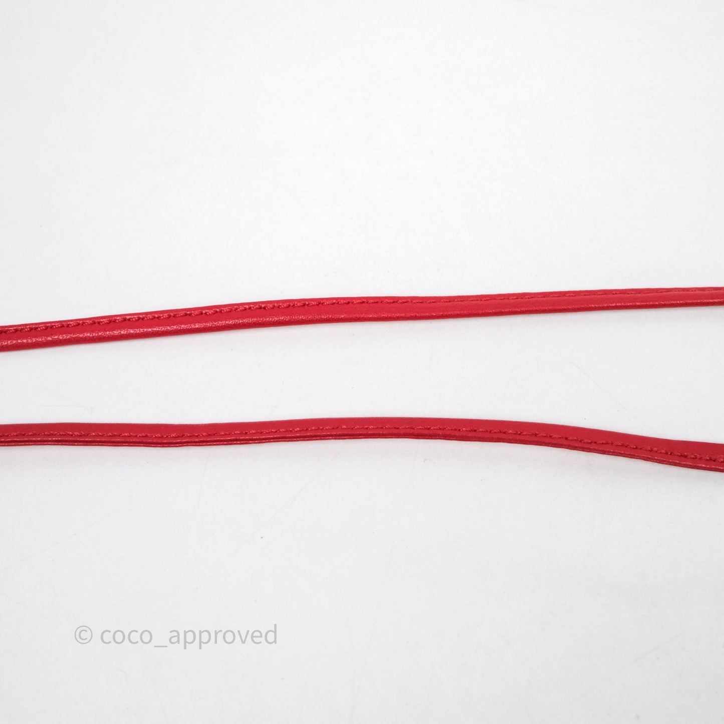 Bottega Veneta Mini Pouch Red Intrecciato Lambskin