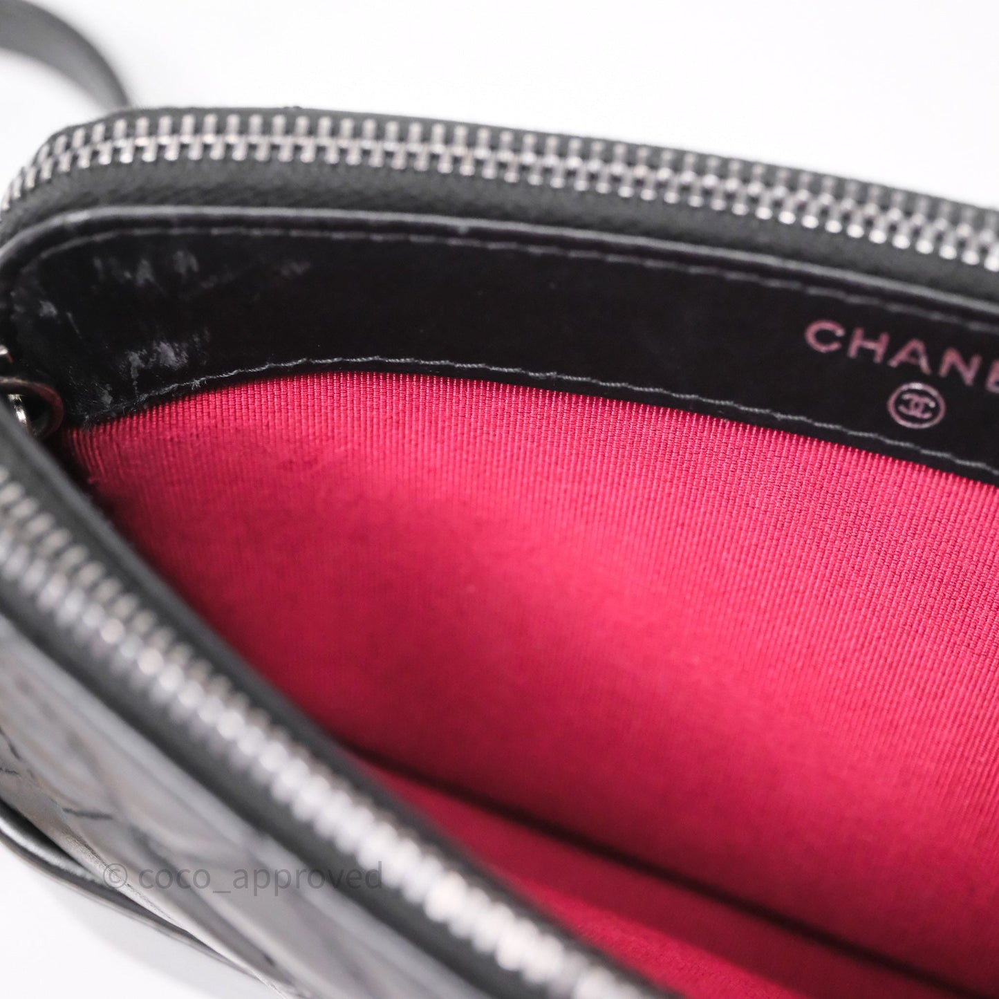 Chanel Gabrielle Clutch With Chain Aged Calfskin Black Mixed Hardware