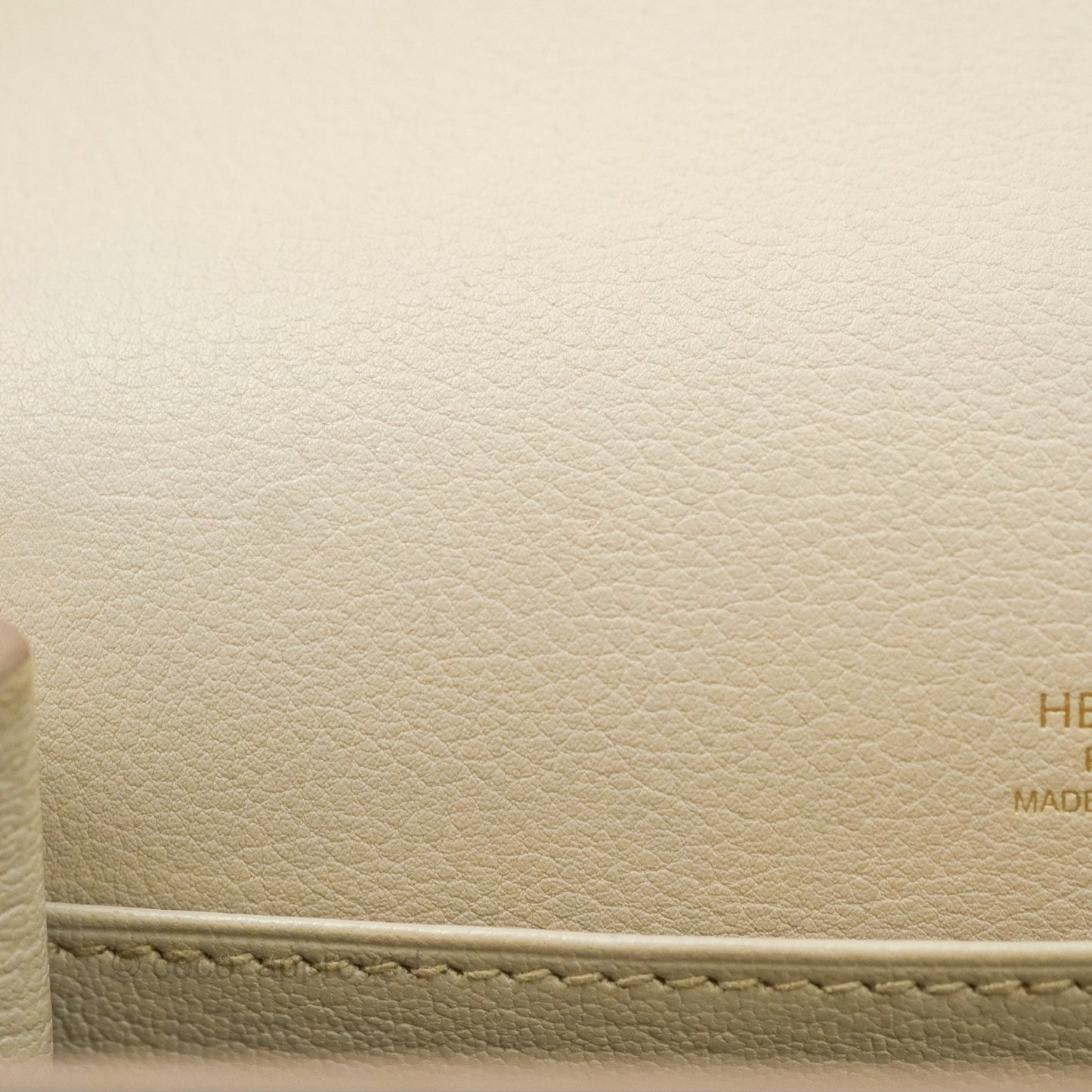 Hermès Roulis Mini 18 Beton Evercolor Gold Hardware
