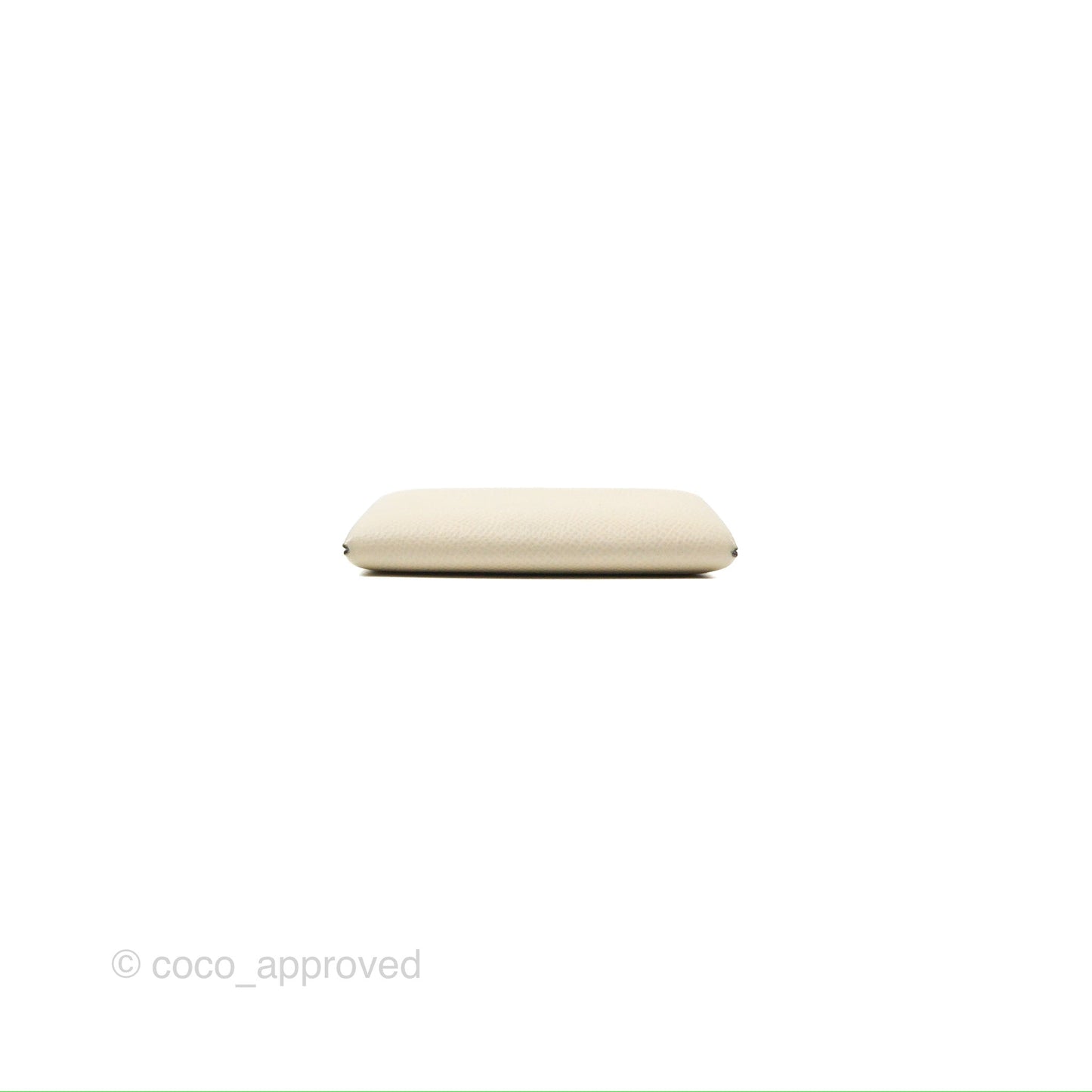 Hermès Calvi Card Holder Beton Epsom