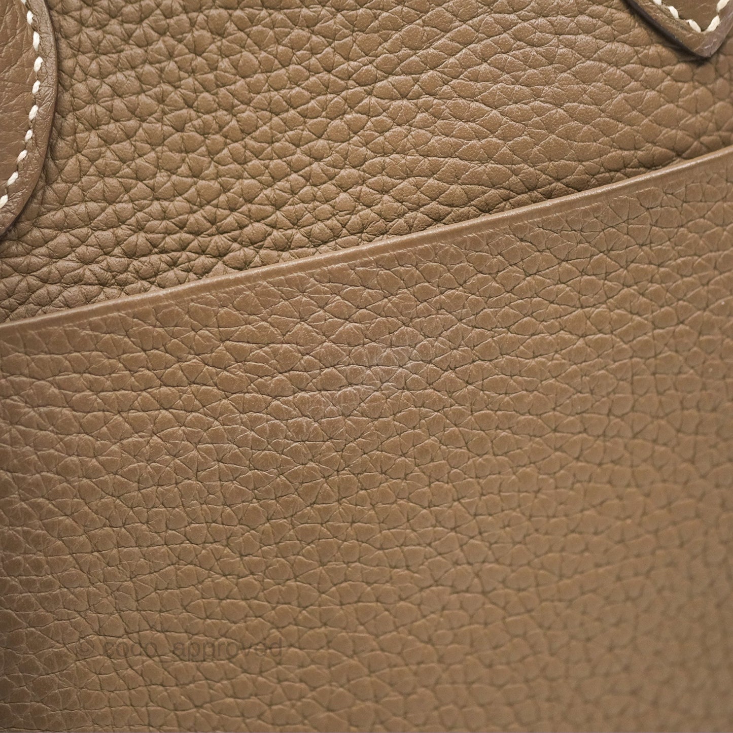 Hermès Lindy 26 Etoupe 18 Taurillion Clemence Gold Hardware