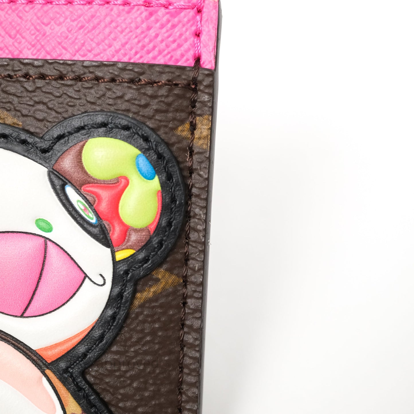 Louis Vuitton x Takashi Murakami Card Holder Monogram Canvas