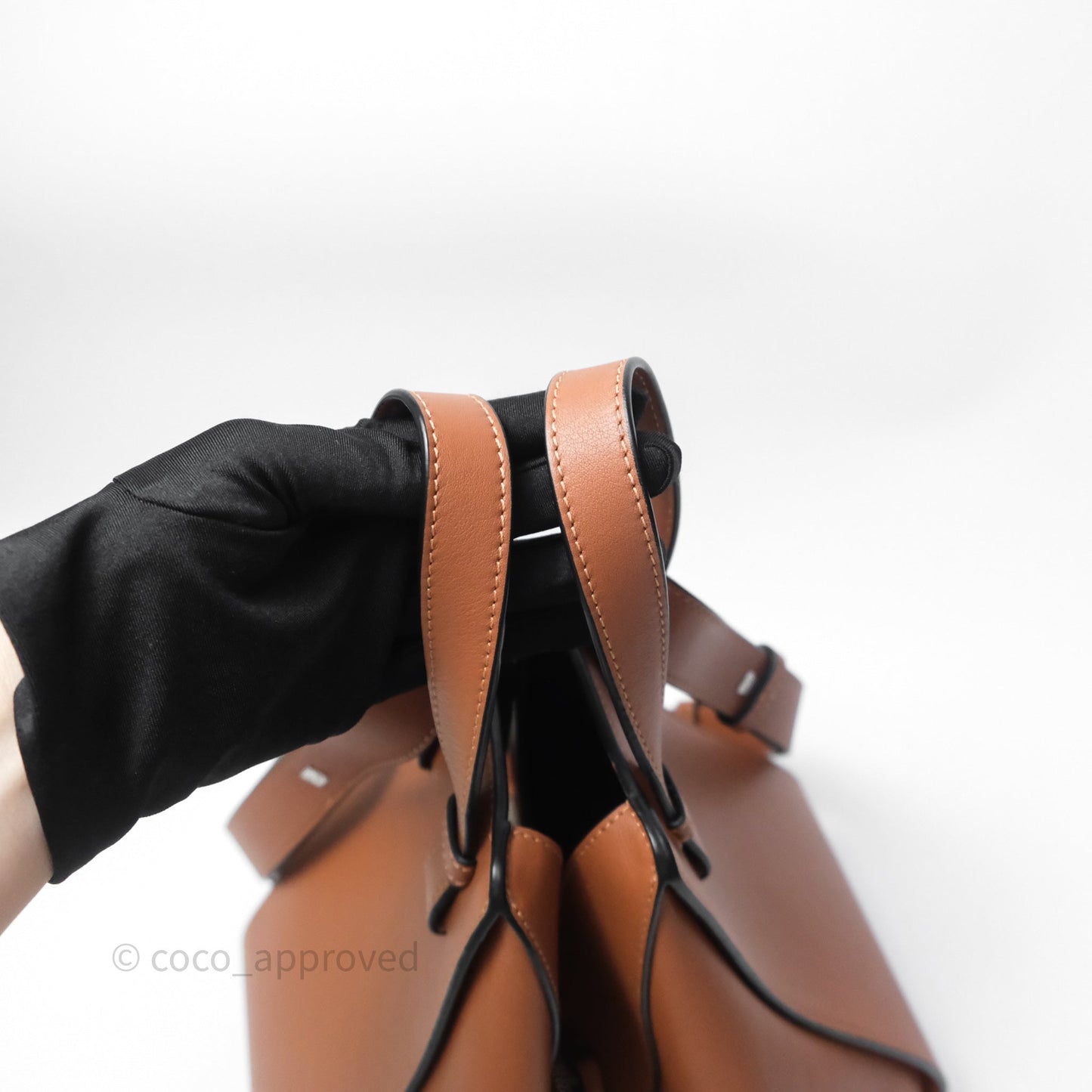 Loewe Hammock Small Shoulder Bag Tan