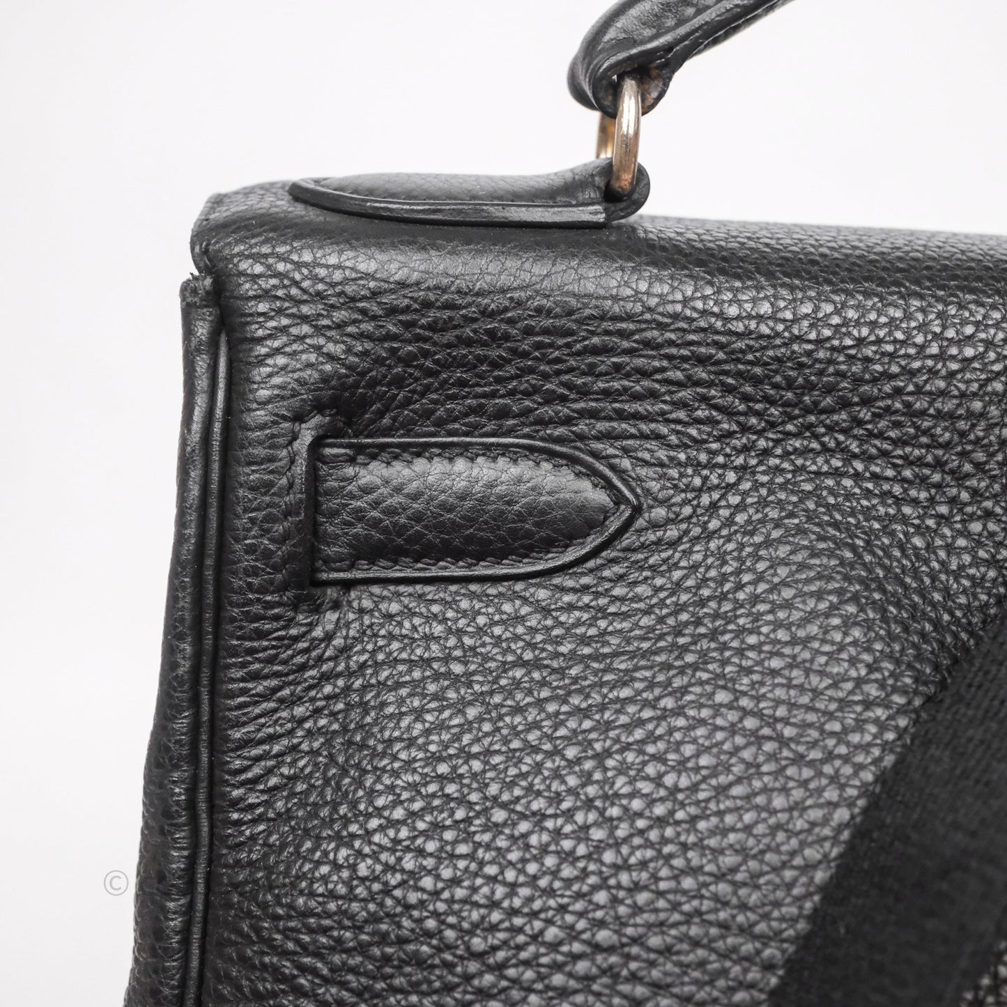 Hermès Kelly Ado Backpack GM Black Noir 89 Togo Palladium Hardware