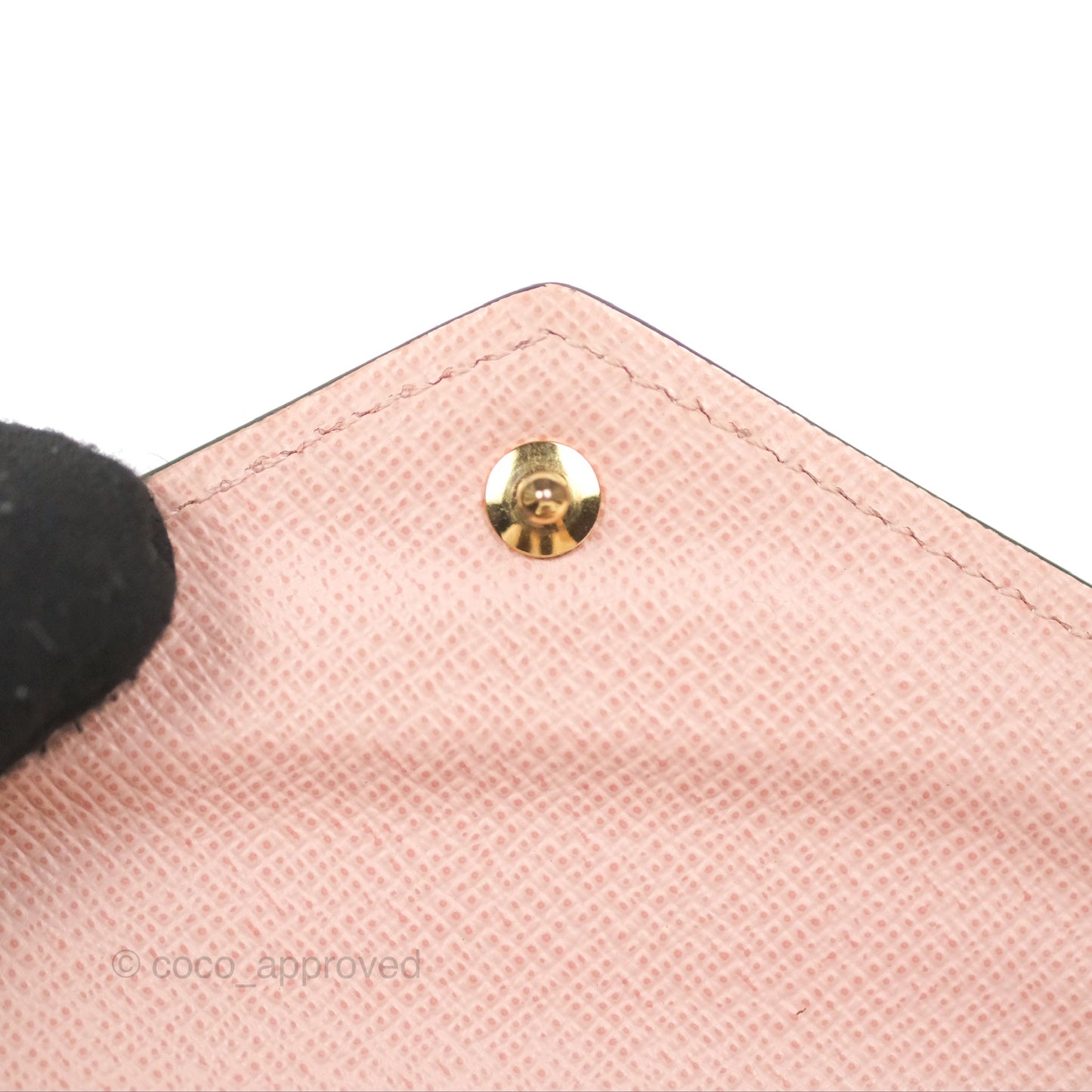 Louis Vuitton Zoé Wallet Rose Monogram Canvas