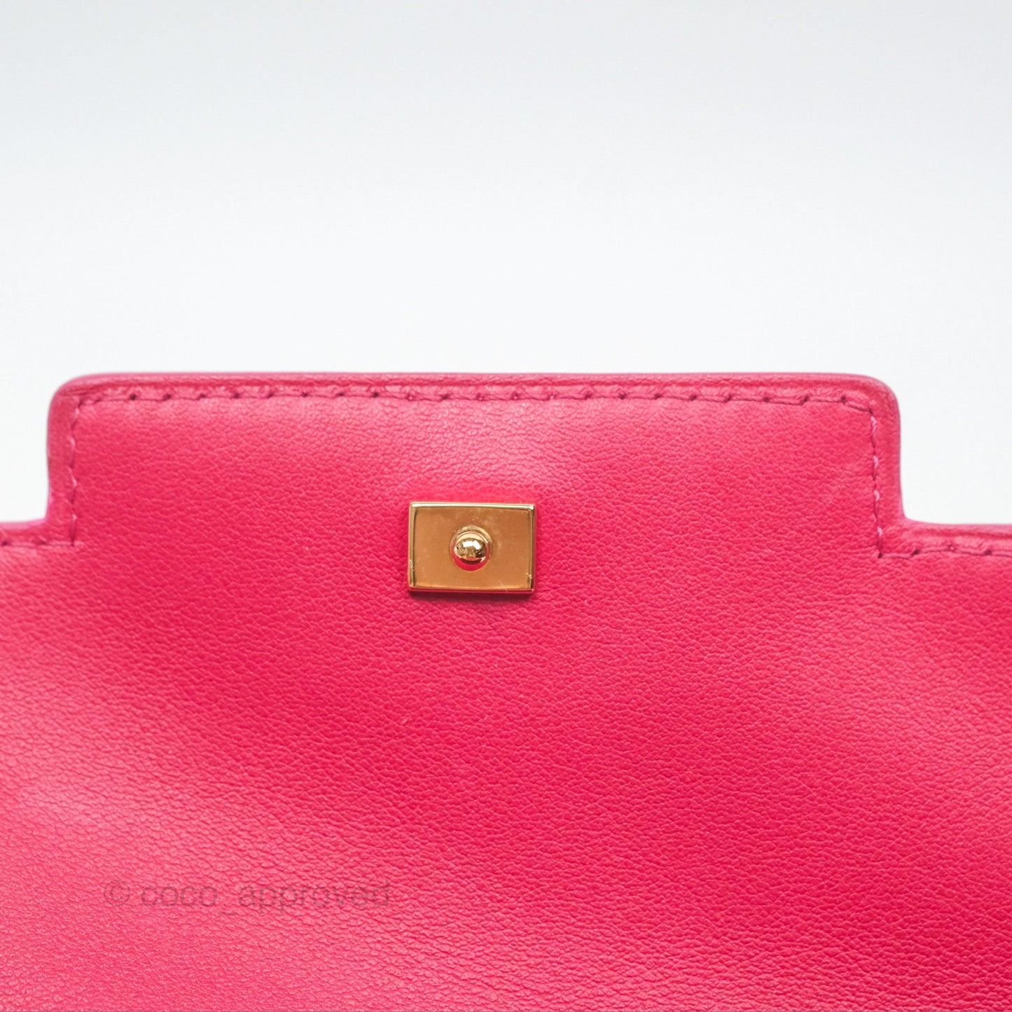 Delvaux Tempête Mini in Silky Calf Framboise
