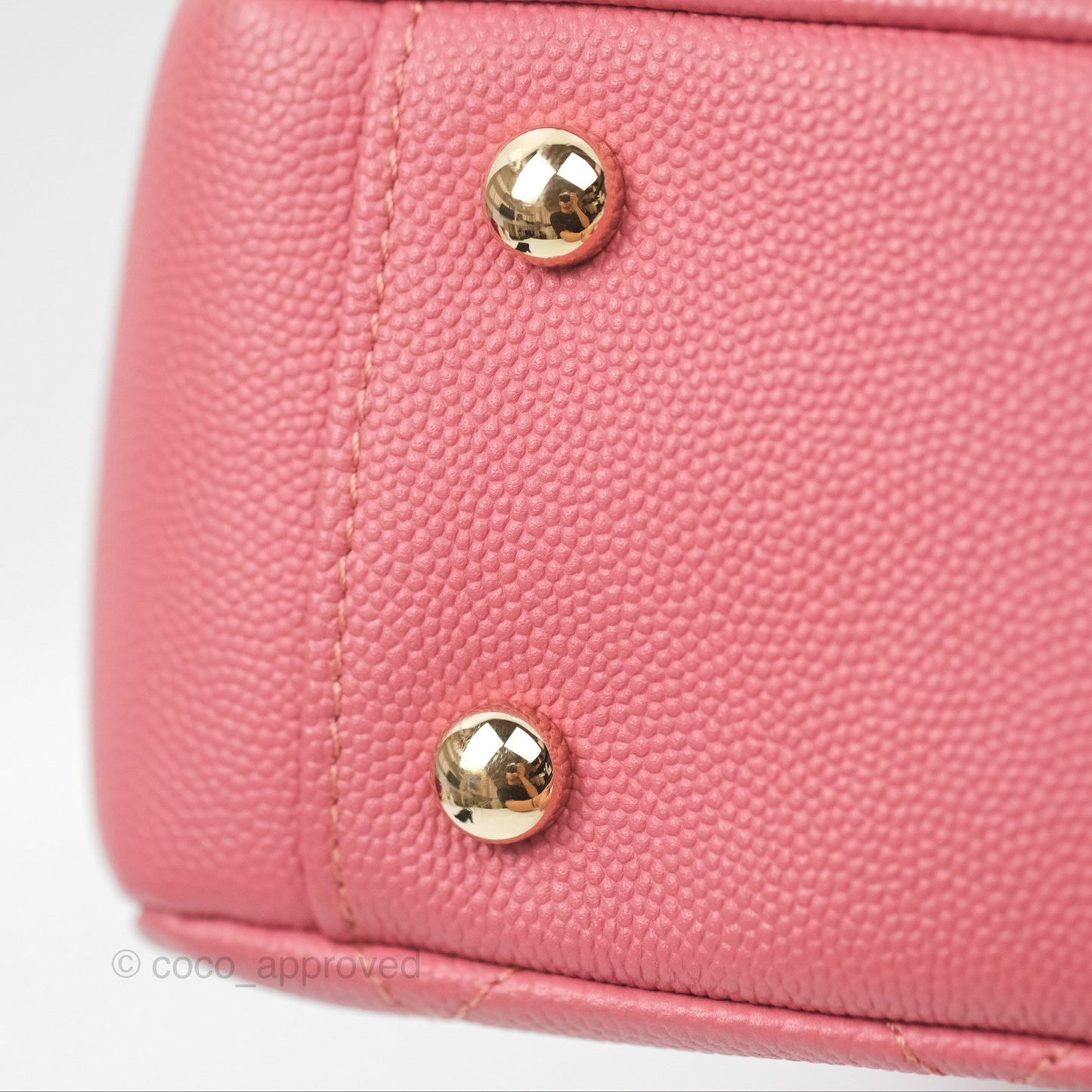 Chanel Quilted Medium Business Affinity Flap Pink Caviar Gold Hardware