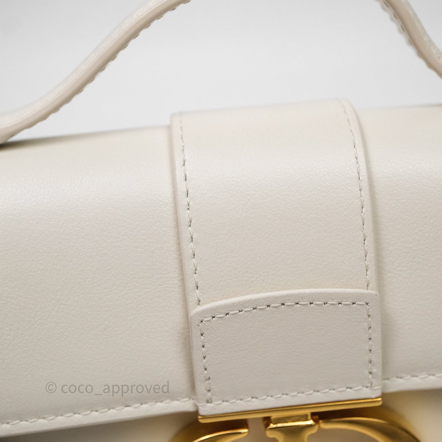 Christian Dior Miss Montaigne Mini Bag Latte Smooth Calfskin