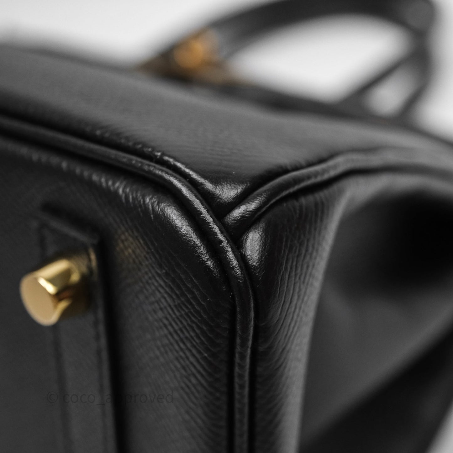 Hermès Birkin 30 Black Noir 89 Epsom Gold Hardware