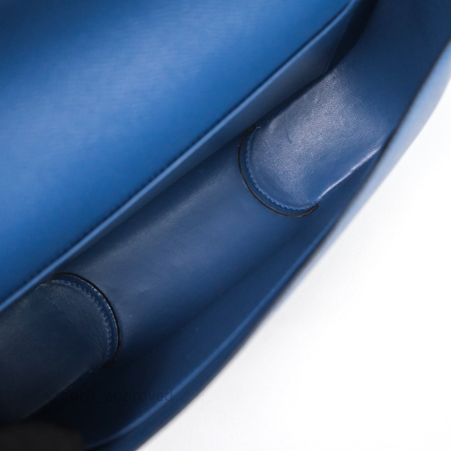 Hermès Cherche-Midi R2 Bleu Agate Epsom Palladium Hardware