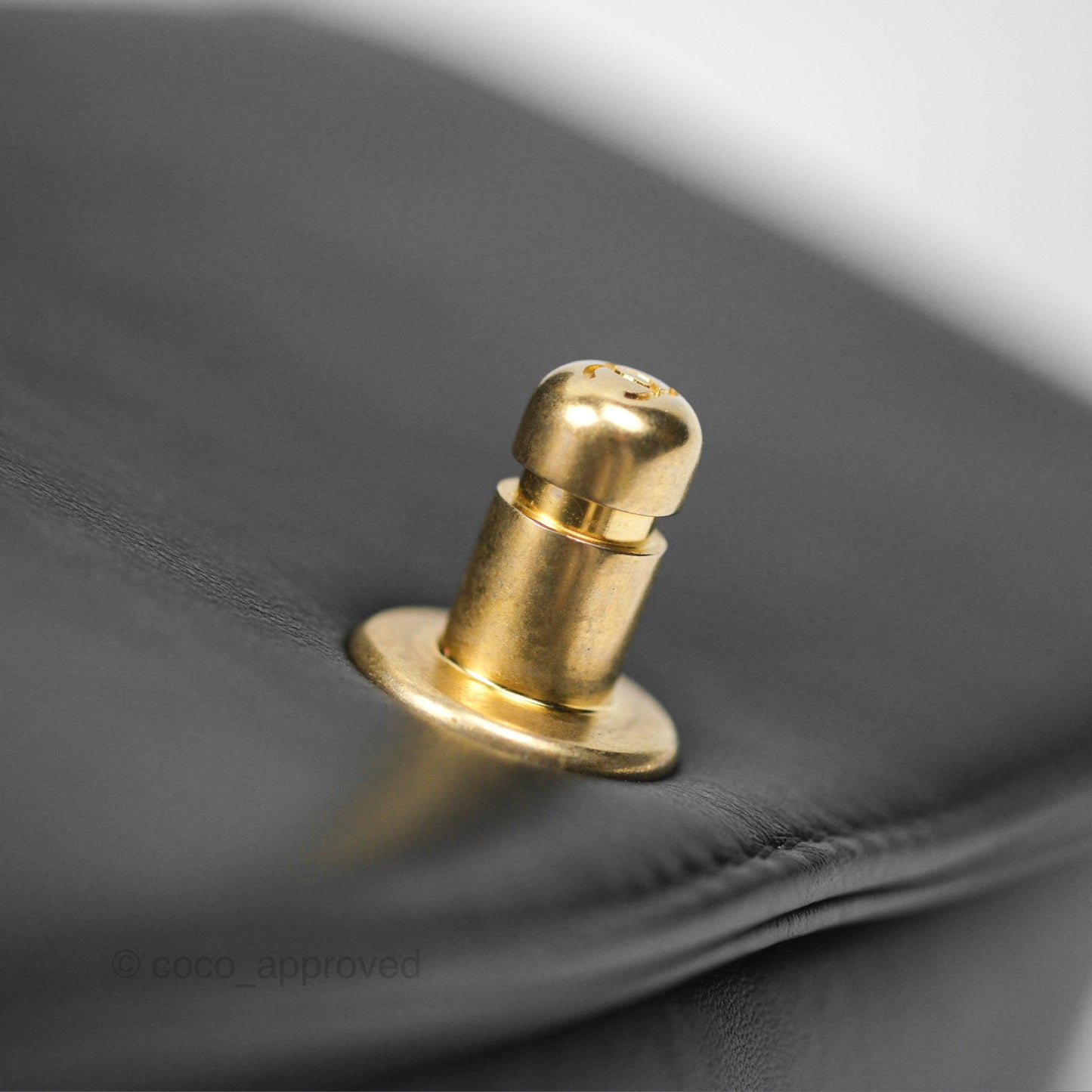 Chanel Small Boy Black Calfskin Aged Gold Hardware