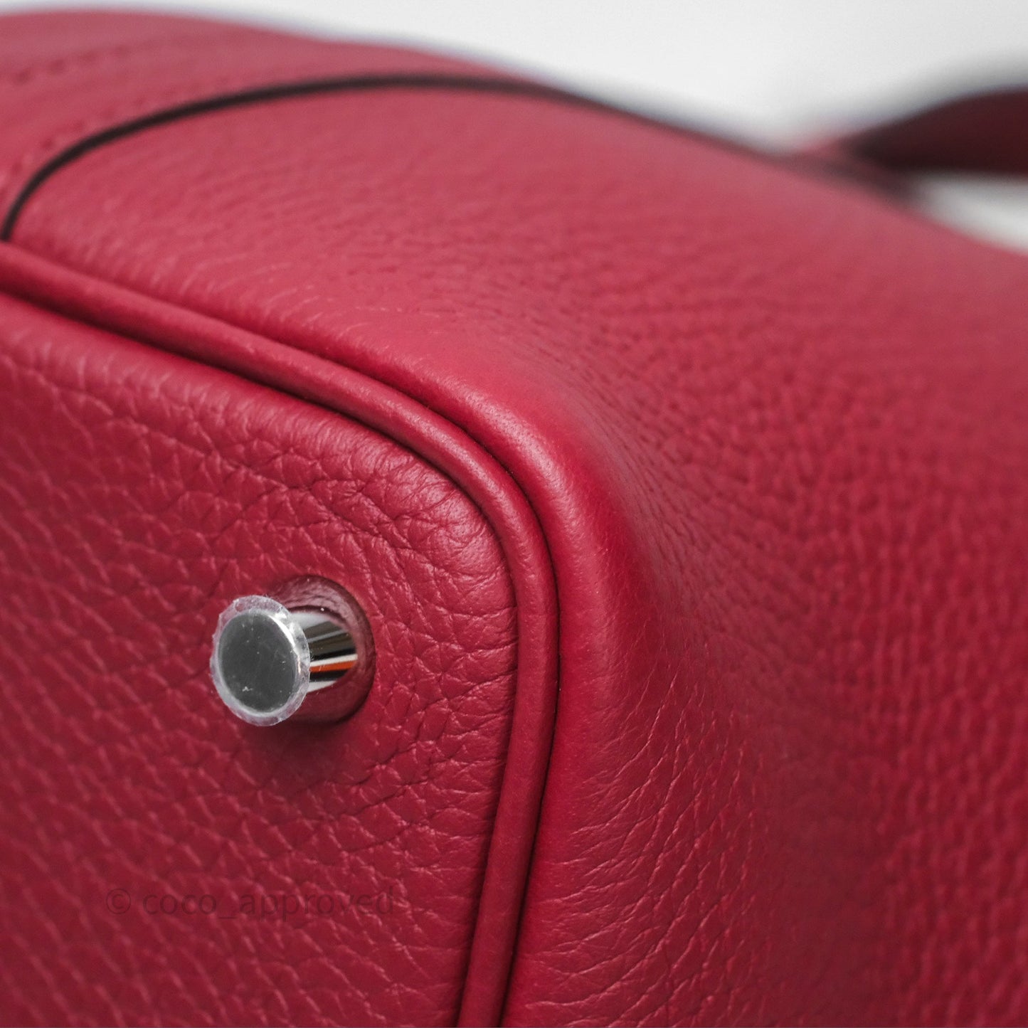 Hermès Picotin Lock 18 Rouge Grenat K1 Clemence Palladium Hardware