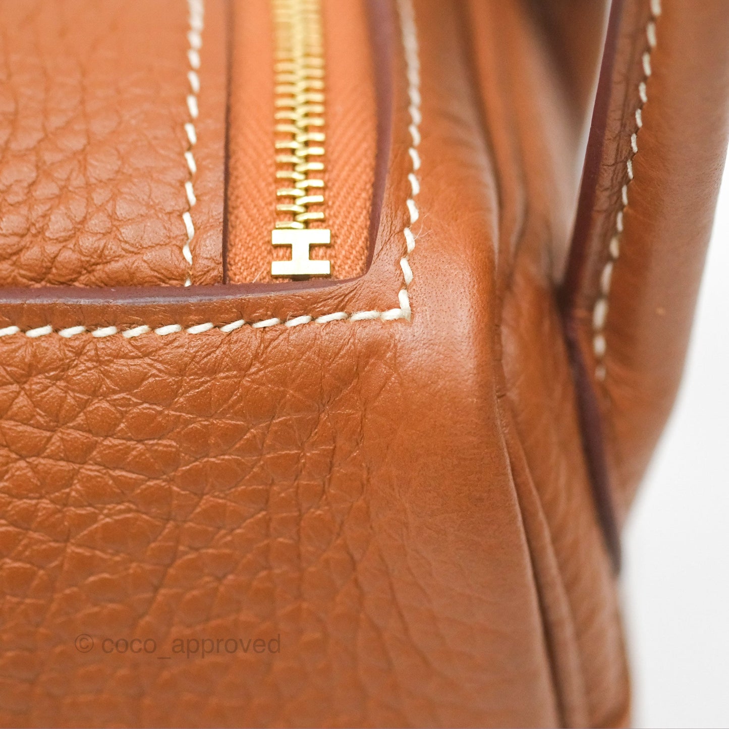 Hermès Mini Lindy 20 Gold Clemence Gold Hardware