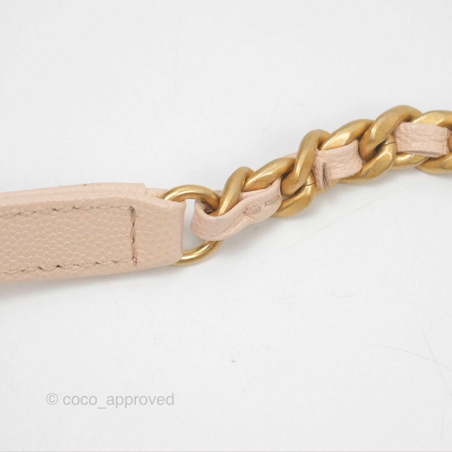 Chanel Quilted Top Handle Drawstring Bucket Bag Pink Caviar Aged Gold Hardware