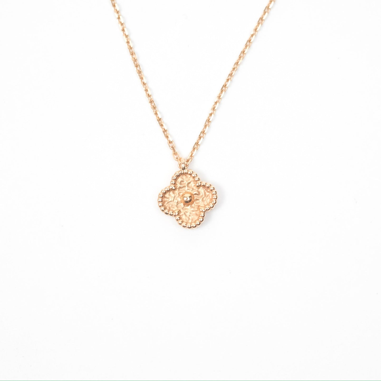 Van Cleef & Arpels Sweet Alhambra Pendant Rose Gold