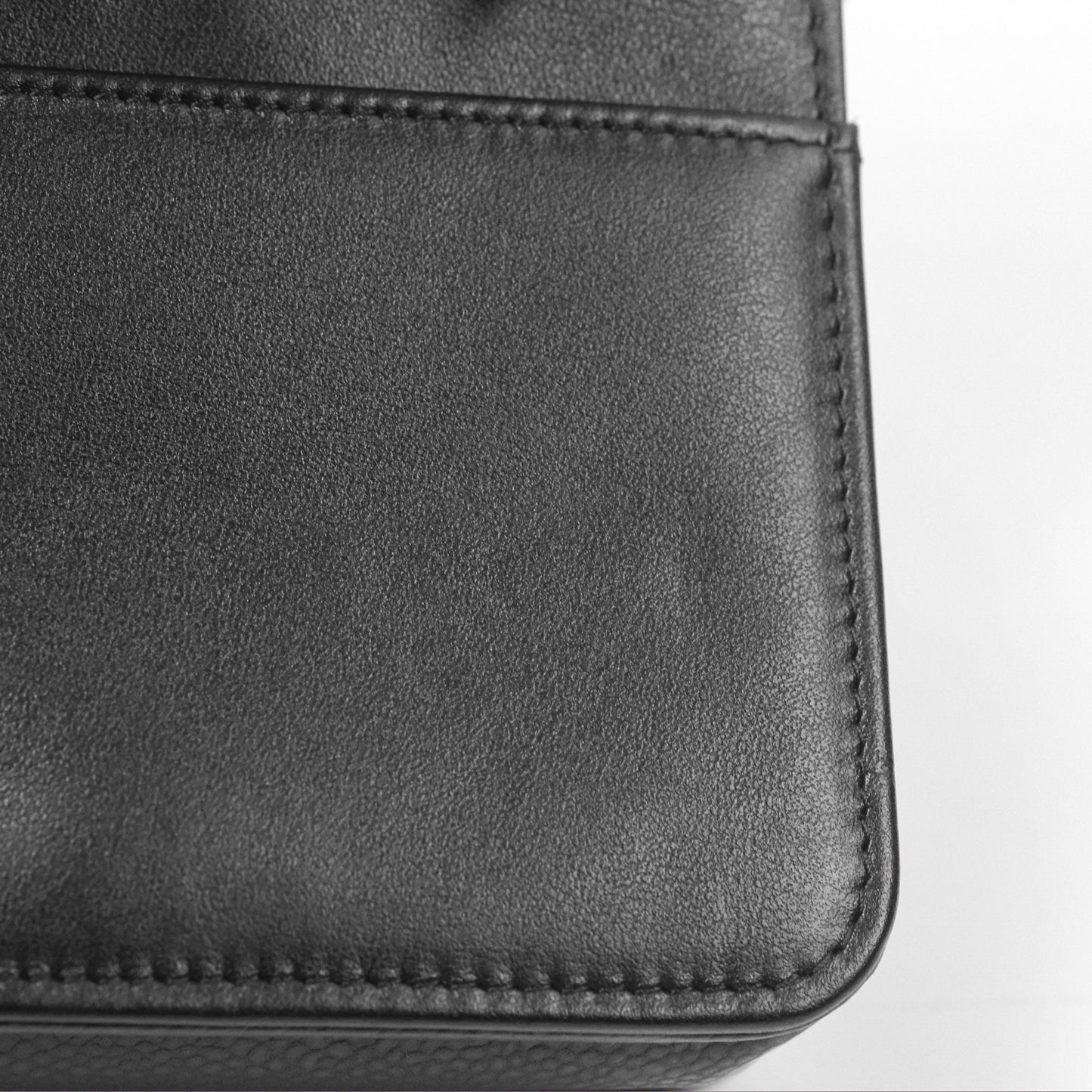 Chanel Chevron Boy Wallet on Chain WOC Black Caviar Silver Hardware