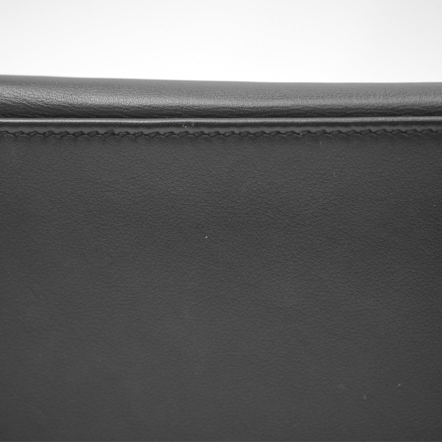 Hermès Retourne Kelly 25 Black Noir 89 Swift Gold Hardware